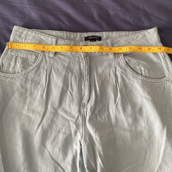 RW & Co. Light Blue Colored Women's Jeans - Size 30 - High Waist - Picture 8 of 10